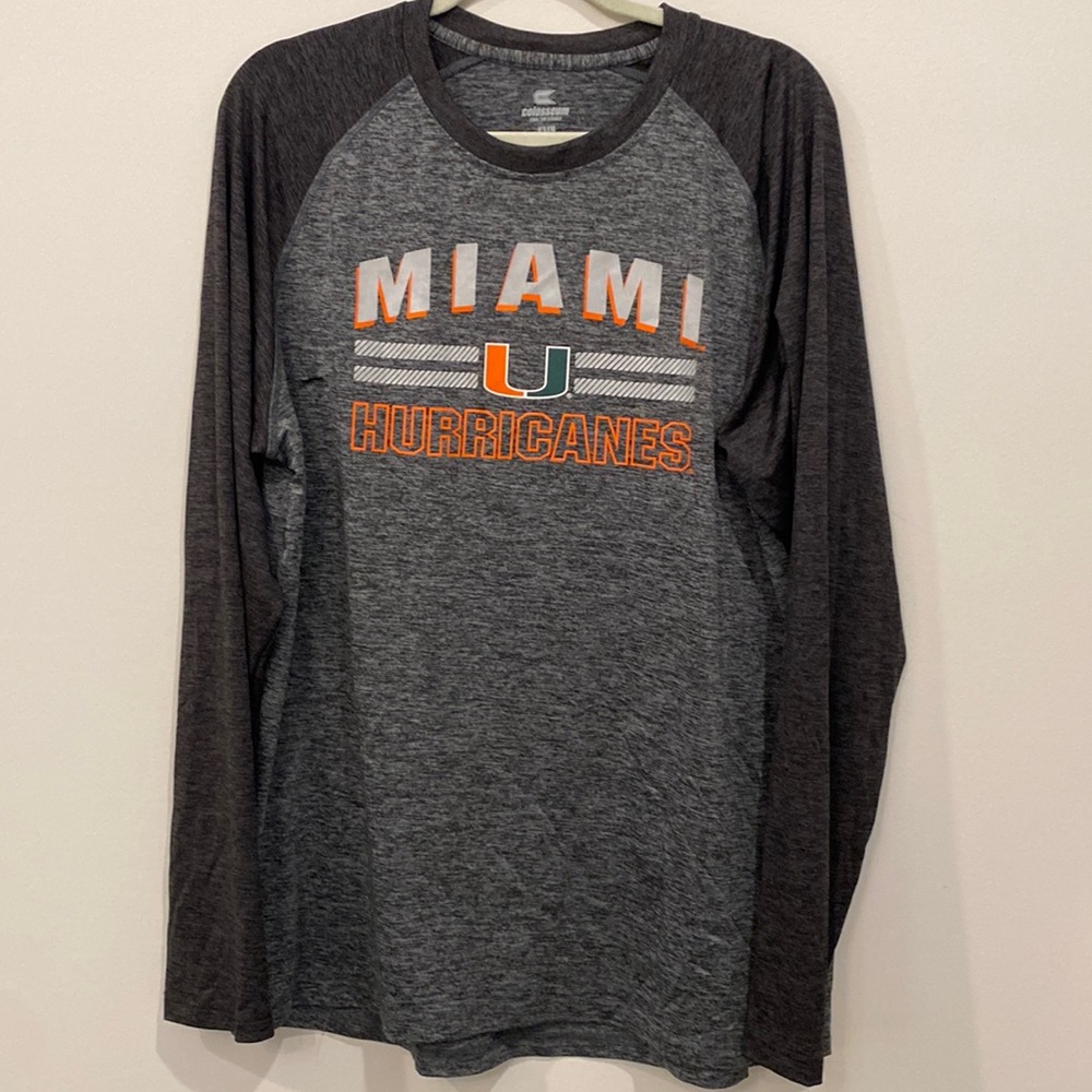Colosseum Miami Hurricanes LS shirt